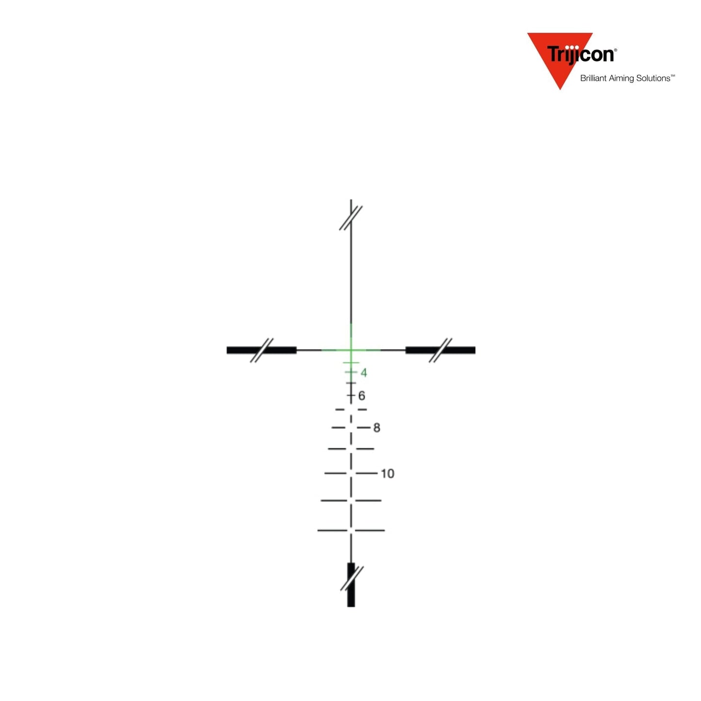 Trijicon ACOG 3.5x35 BAC Riflescope .308/7.62 BDC Green Crosshair Reticle Rifle Scope Trijicon