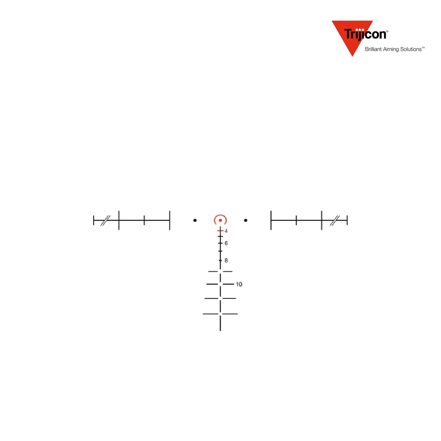 Trijicon ACOG 3.5x35 BAC Riflescope .308/7.62 BDC Red Horseshoe Reticle Rifle Scope Trijicon