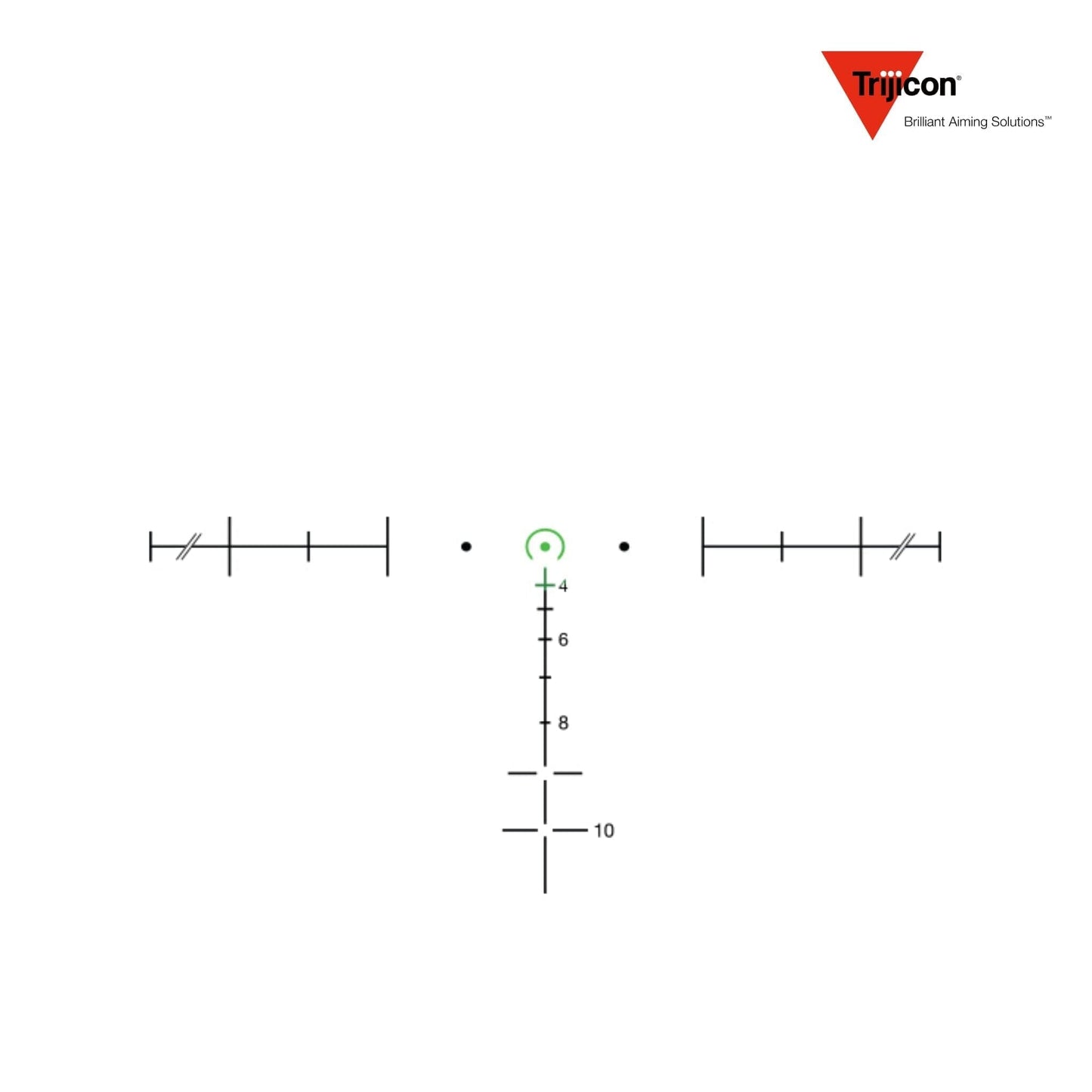 Trijicon ACOG 3.5x35 LED Riflescope .223/5.56 BDC Green Horseshoe/Dot Reticle Rifle Scope Trijicon