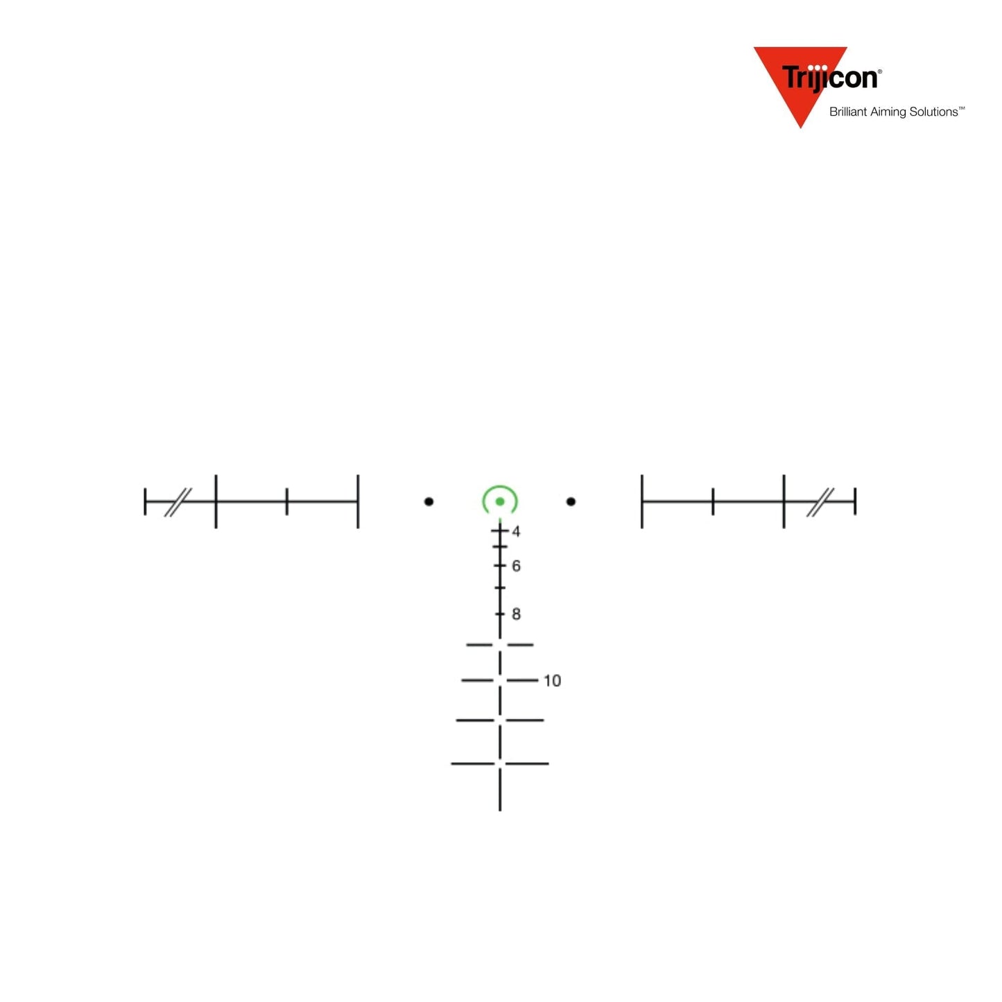 Trijicon ACOG 3.5x35 LED Riflescope .308/7.62 BDC Green Horseshoe/Dot Reticle Rifle Scope Trijicon