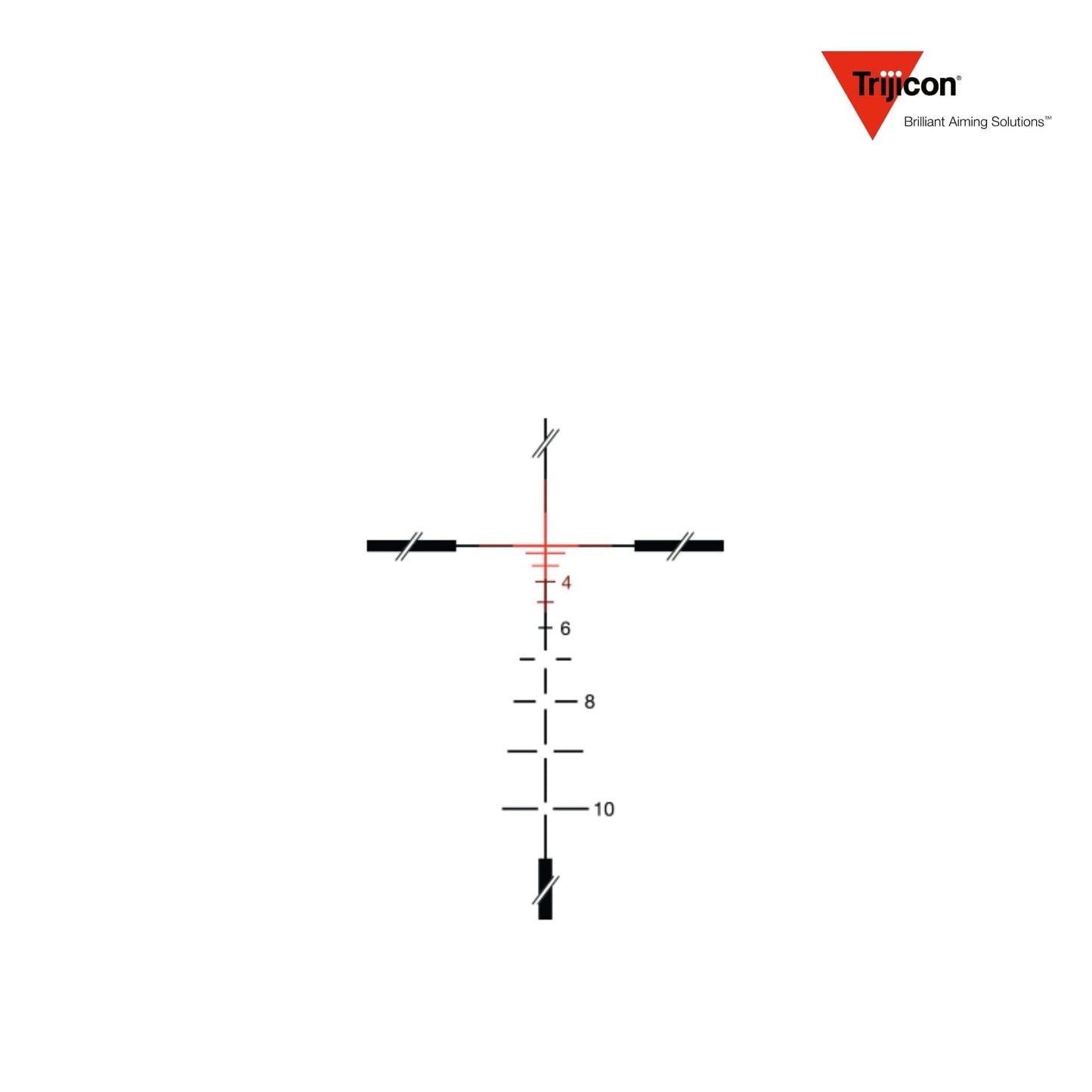 Trijicon ACOG 4×32 BAC ECOS Riflescope .223/5.56 BDC Red Crosshair Reticle Rifle Scope Trijicon