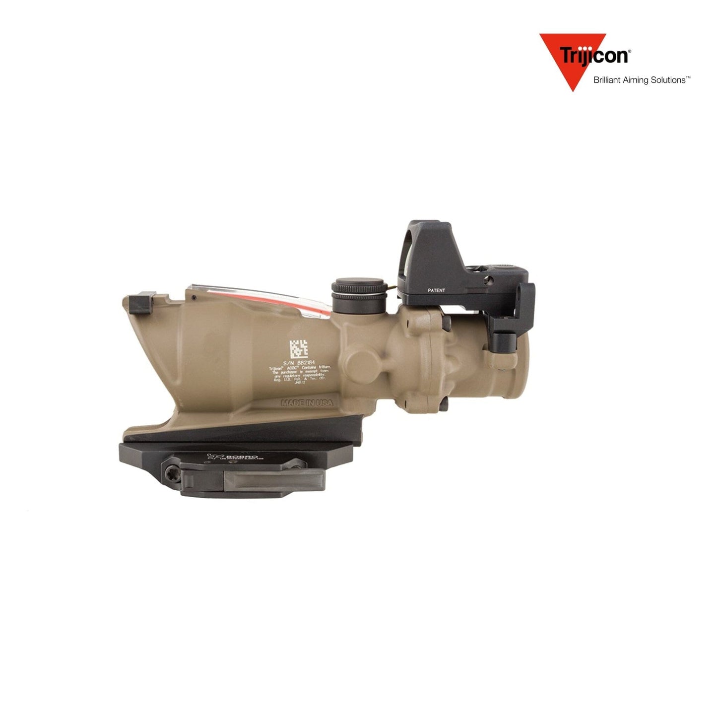 Trijicon ACOG 4×32 BAC ECOS Riflescope .223/5.56 BDC Red Crosshair Reticle Rifle Scope Trijicon