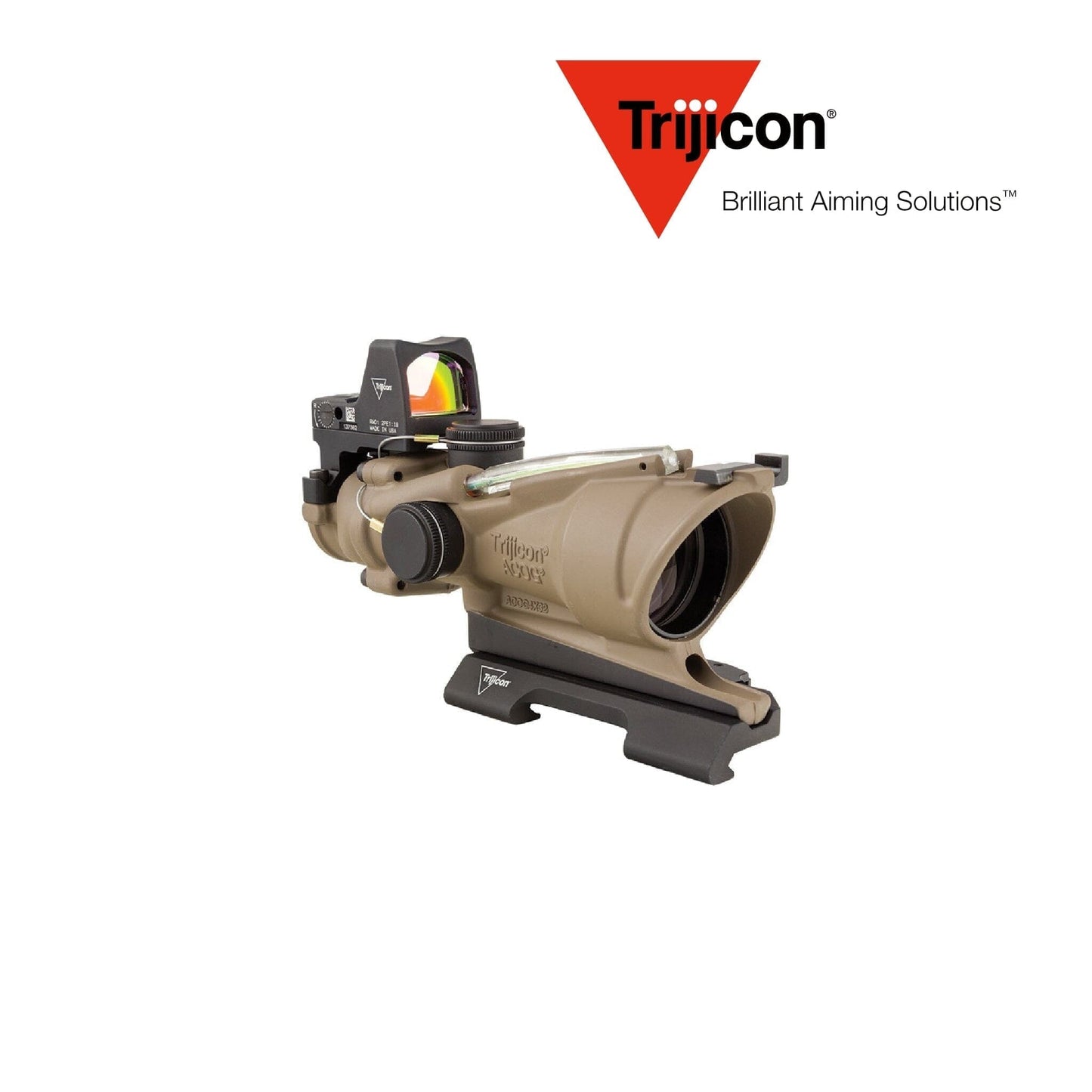 Trijicon ACOG 4×32 BAC ECOS Riflescope 5.56 BDC Green Crosshair Reticle Rifle Scope Trijicon