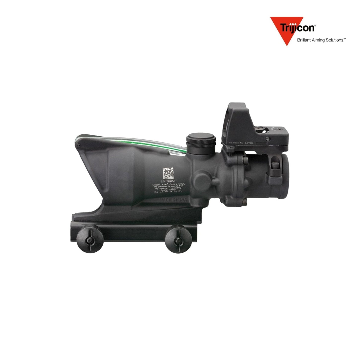 Trijicon ACOG 4×32 BAC Riflescope .223/5.56 BDC Green Chevron Reticle with RMR Rifle Scope Trijicon