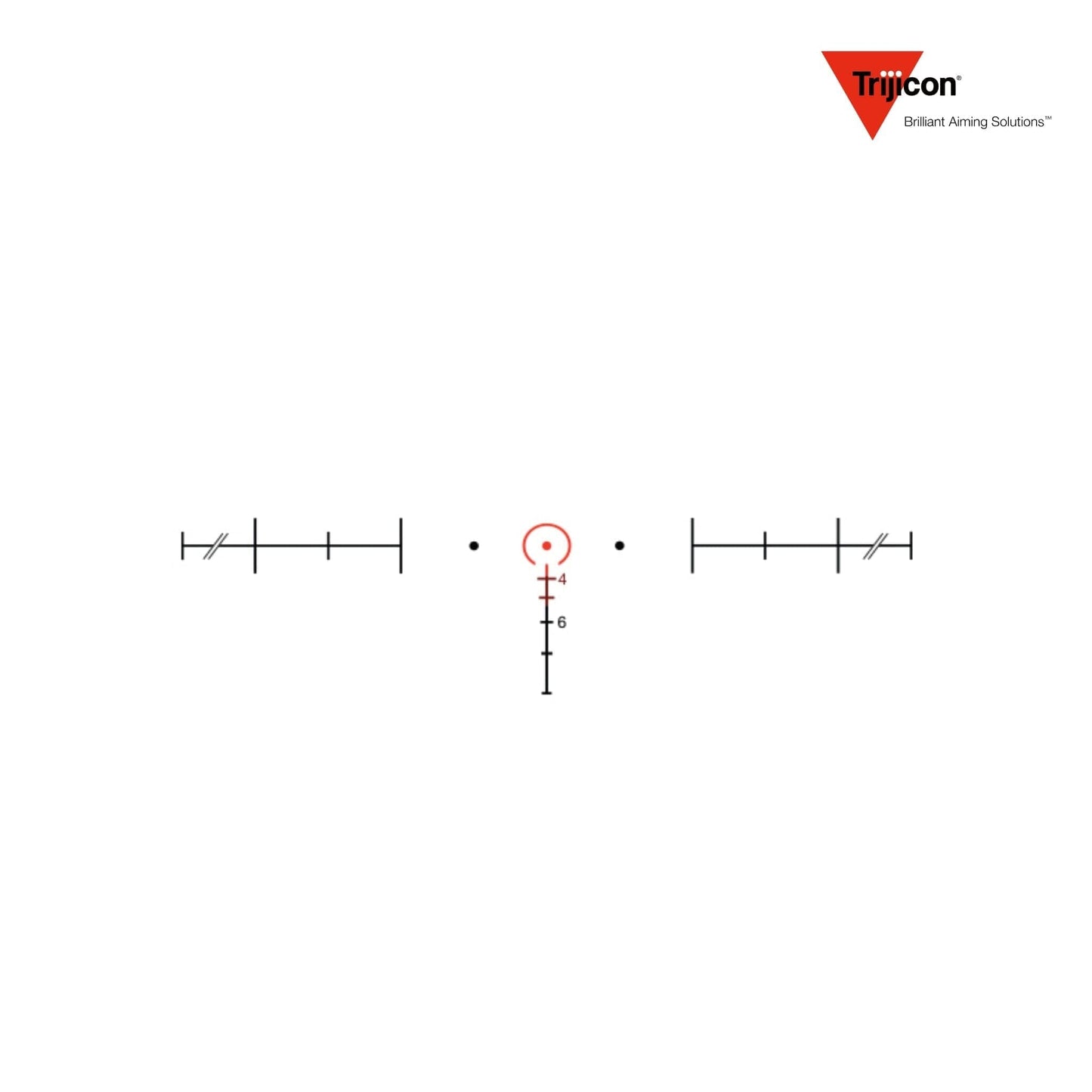 Trijicon ACOG 4x32 LED Riflescope .223/5.56 BDC Red Horseshoe/Dot Reticle Rifle Scope Trijicon