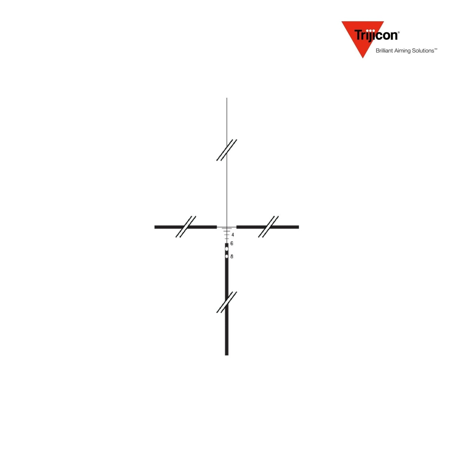 Trijicon ACOG 4x32 Tritium Riflescope .308/7.62 BDC Amber Crosshair Reticle Rifle Scope Trijicon