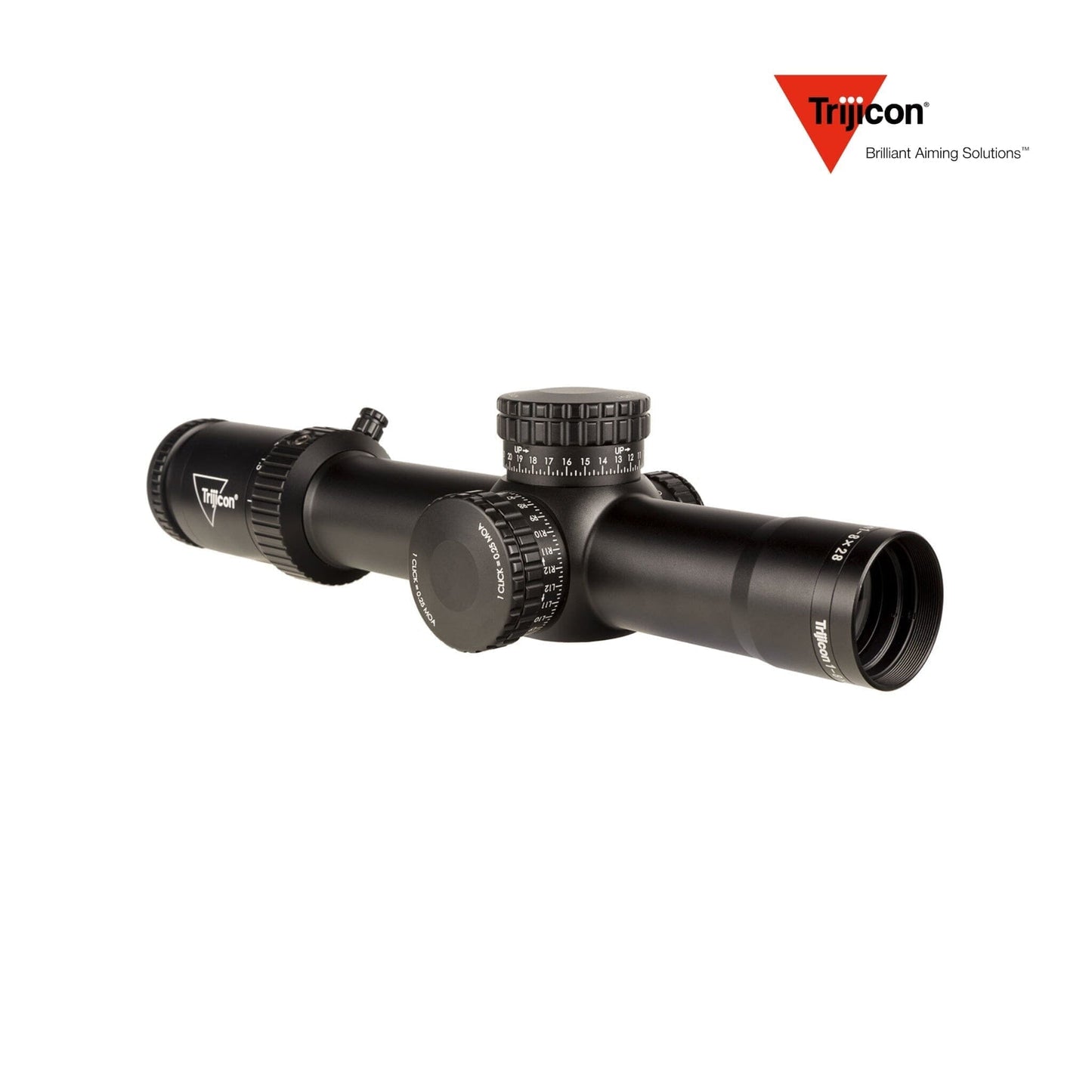 Trijicon Credo HX 1-8x28 FFP Riflescope MOA Segmented Circle Reticle Rifle Scope Trijicon