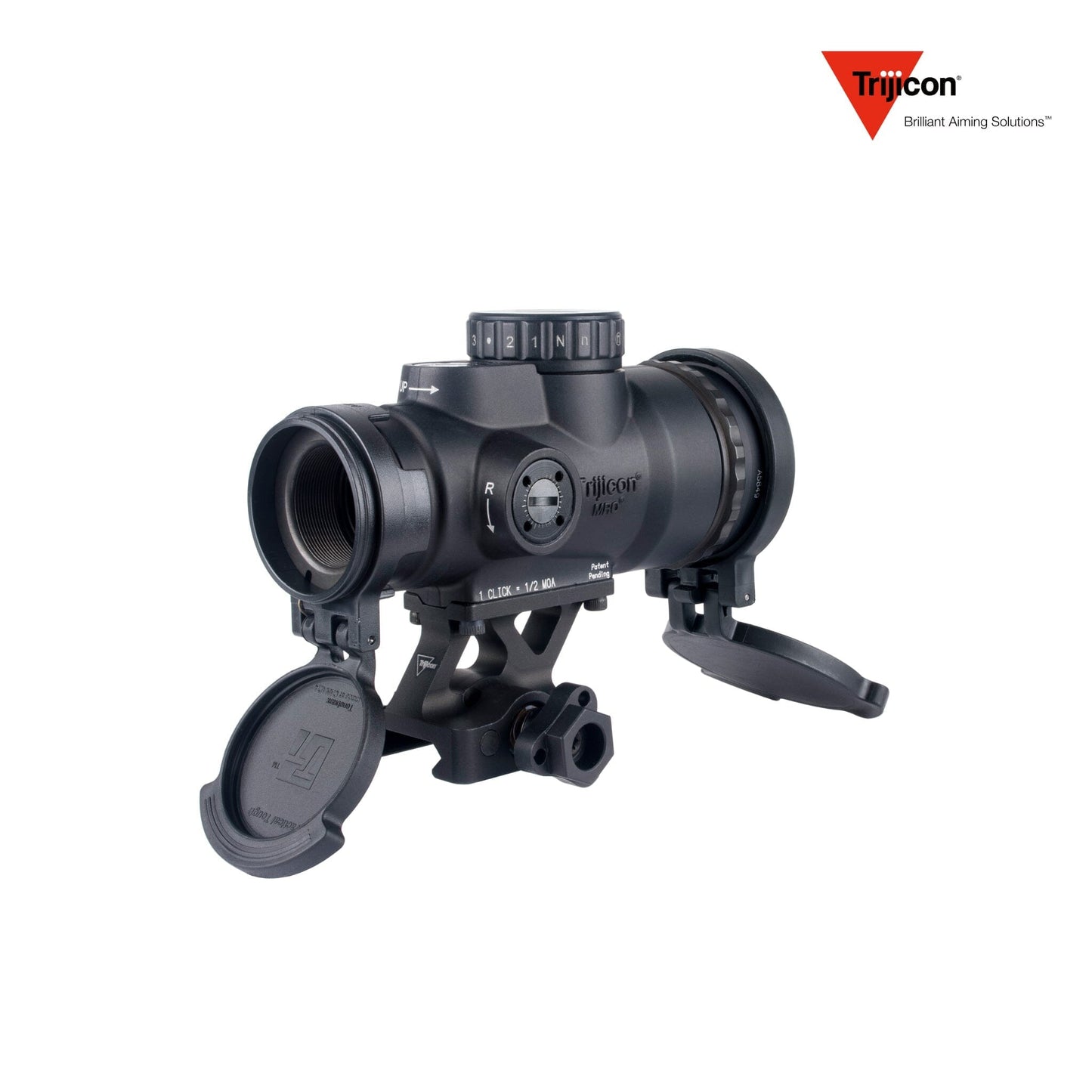 Trijicon MRO HD Patrol 1x25 Red Dot Sight - 1/3 Co-Witness QR Q-LOC Mount Red Dot Sight Trijicon