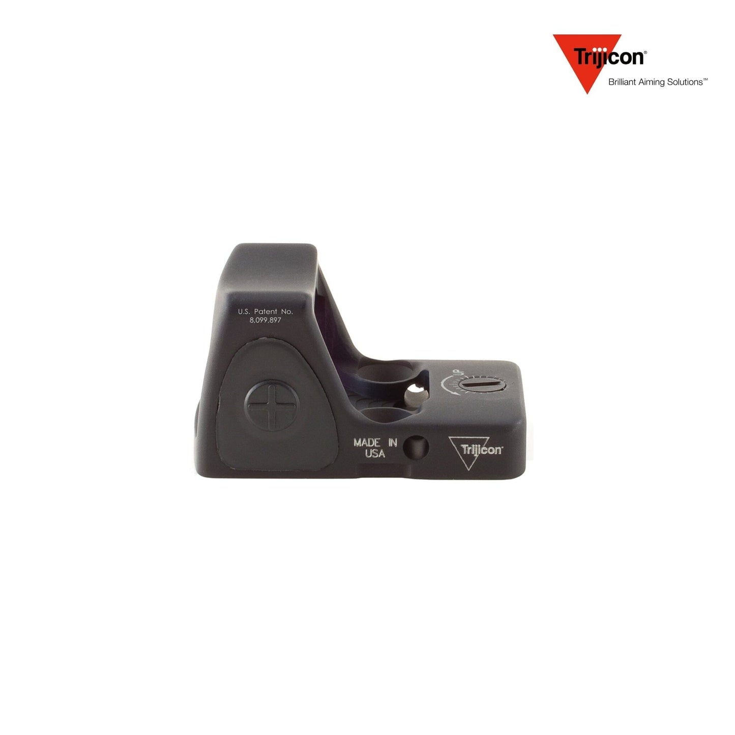 Trijicon RMR Type 2 Adjustable LED Red Dot Sight - 1 MOA Dot - Black Red Dot Sight Trijicon
