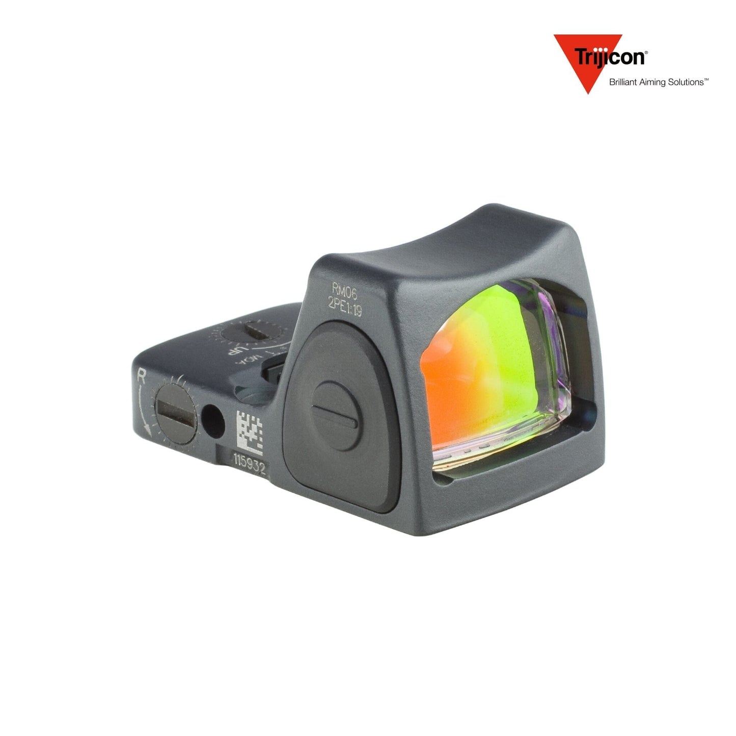 Trijicon RMR Type 2 Adjustable LED Red Dot Sight - 3.25 MOA Dot - Gray Red Dot Sight Trijicon