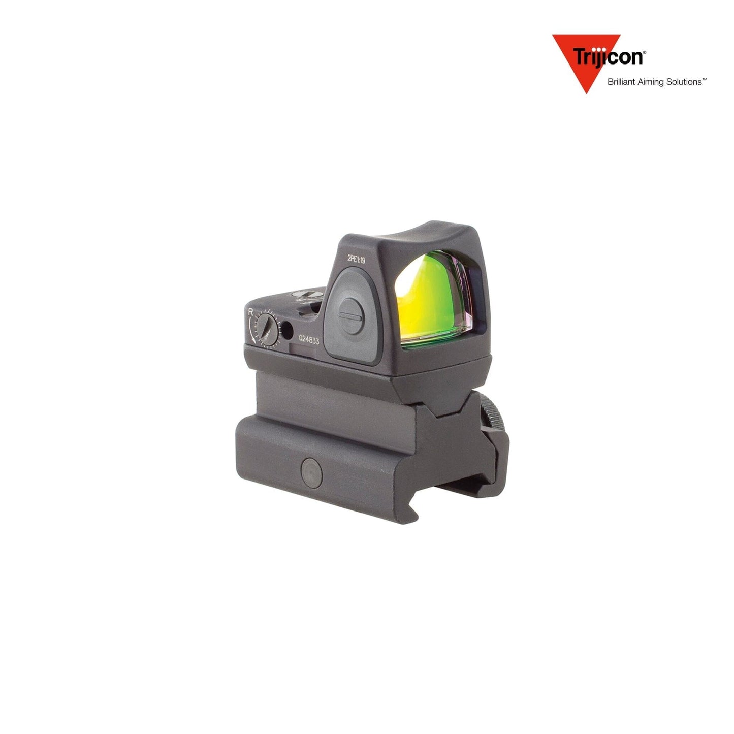 Trijicon RMR Type 2 Adjustable LED Red Dot Sight - 3.25 MOA Dot - with RM34 Red Dot Sight Trijicon