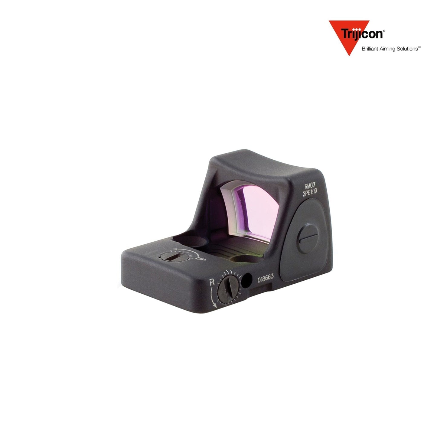 Trijicon RMR Type 2 Adjustable LED Red Dot Sight - 6.5 MOA Dot - Black Red Dot Sight Trijicon