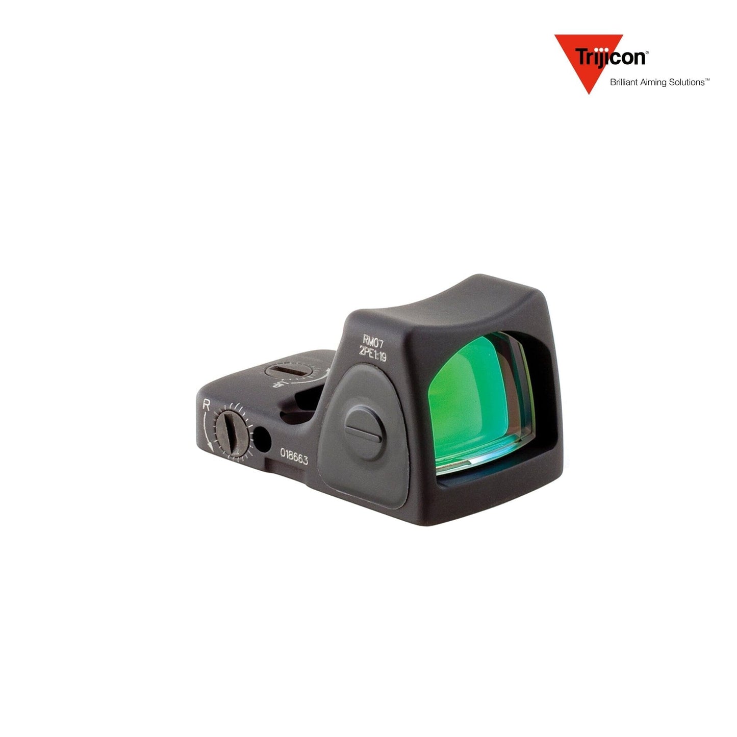 Trijicon RMR Type 2 Adjustable LED Red Dot Sight - 6.5 MOA Dot - Black Red Dot Sight Trijicon