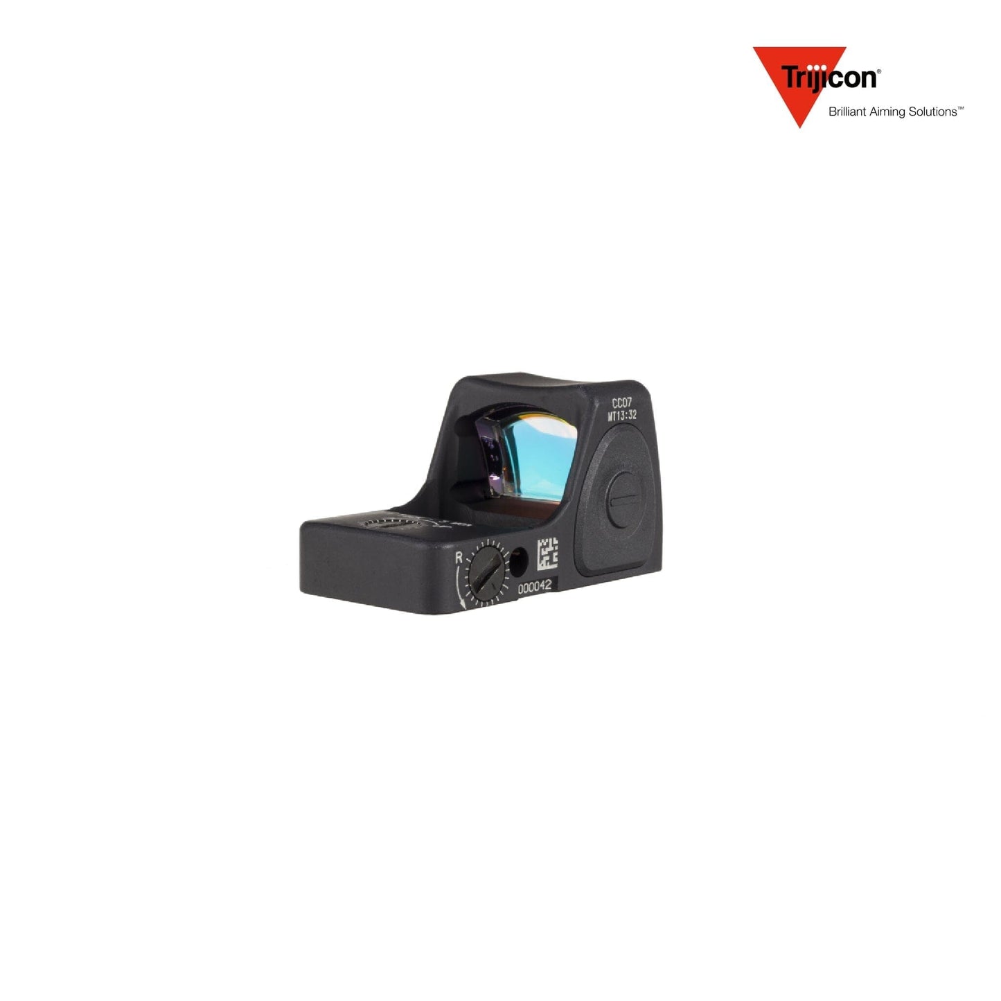 Trijicon RMRcc Adjustable LED Red Dot Sight - 6.5 MOA Dot - Black Red Dot Sight Trijicon