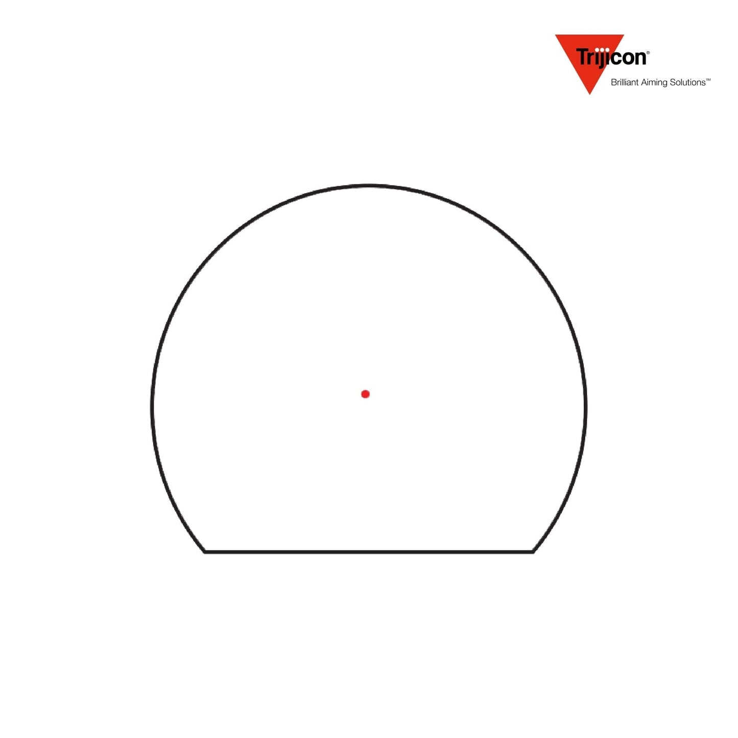 Trijicon SRO Red Dot Sight – 1.0 MOA Dot – SRO1‑C‑2500001 Red Dot Sight Trijicon