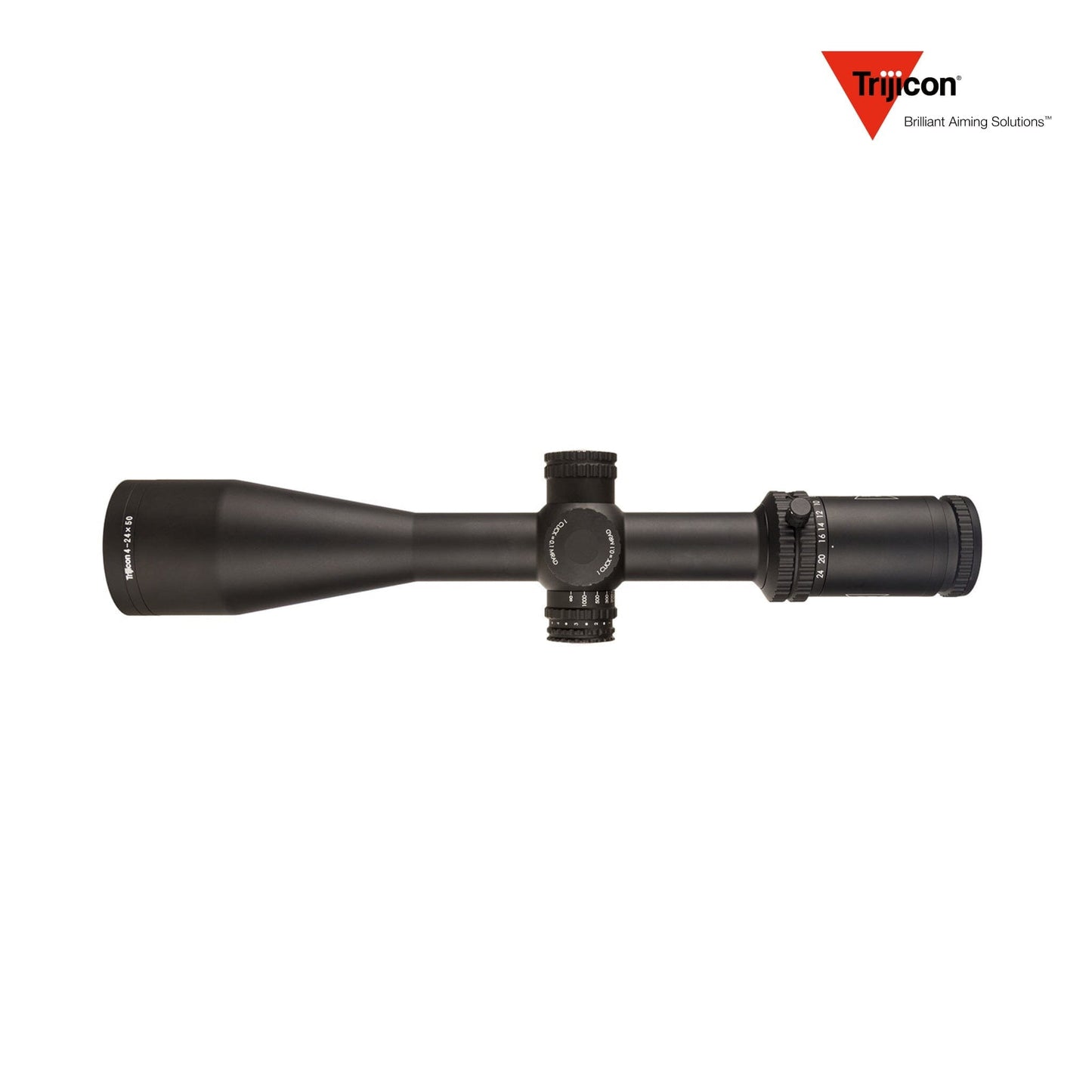 Trijicon Tenmile 4-24x50 Riflescope Red MRAD Ranging Reticle Rifle Scope Trijicon