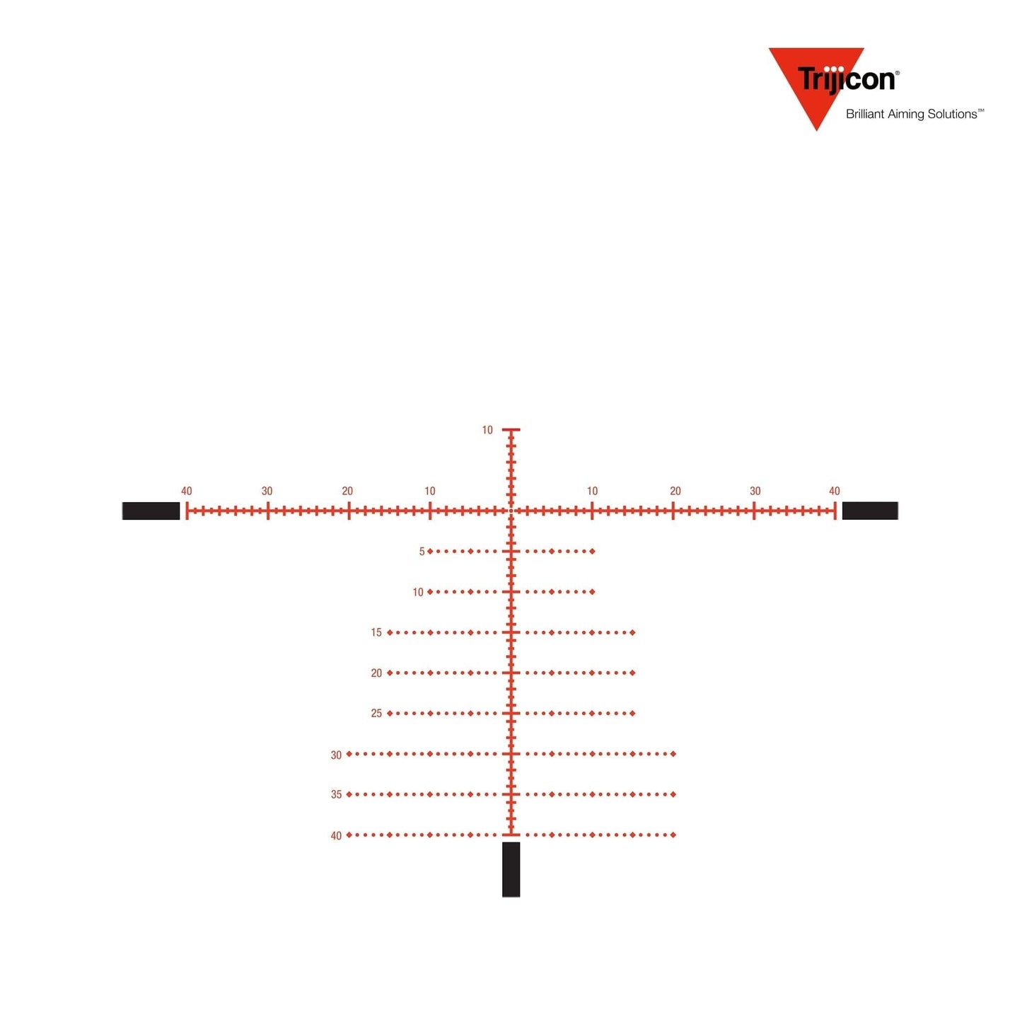 Trijicon Tenmile 4.5-30x56 Riflescope FFP MOA Precision Tree Reticle Rifle Scope Trijicon