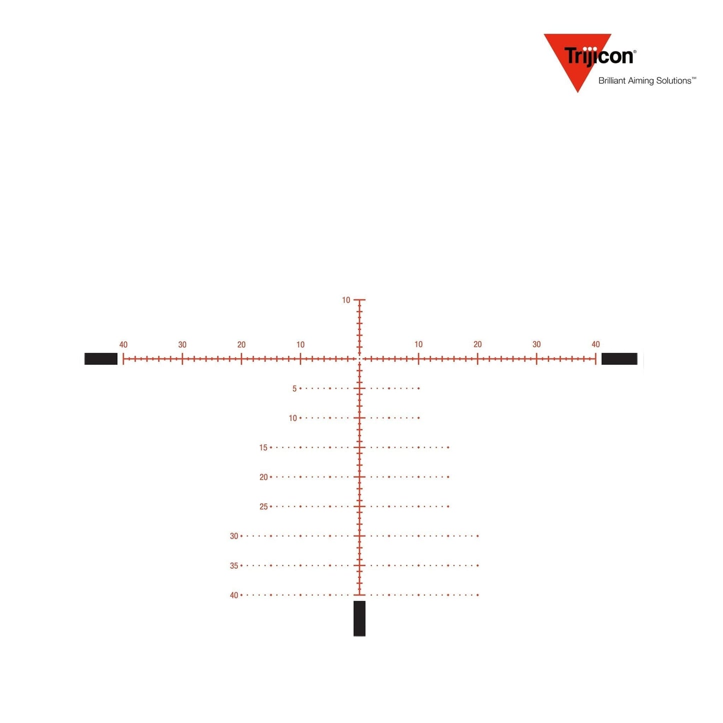 Trijicon Tenmile HX 3-18x44 Riflescope FFP MOA Precision Tree Reticle Rifle Scope Trijicon