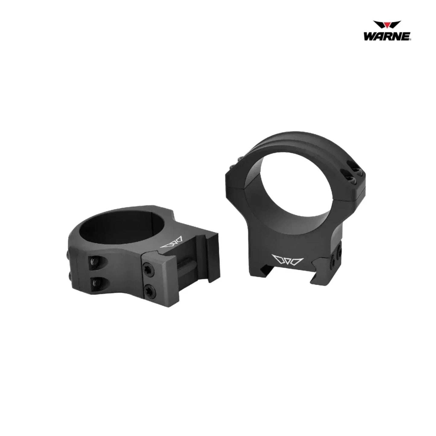 Warne HyperLite 34mm High Matte Scope Rings Rifle Scope Rings Warne
