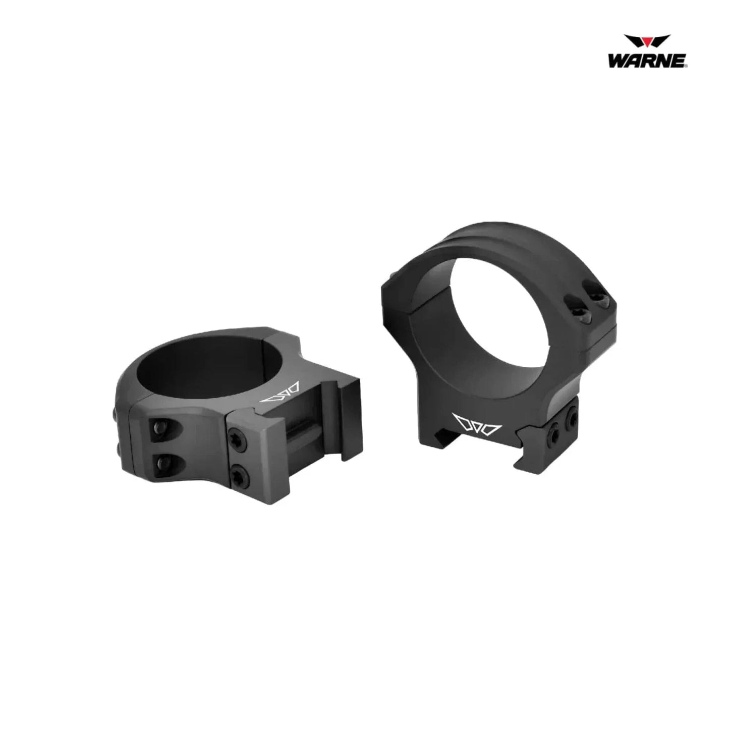 Warne HyperLite 34mm Medium Matte Scope Rings Rifle Scope Rings Warne