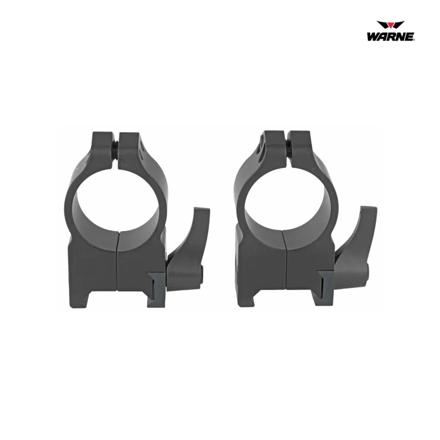 Warne Maxima Quick-Detach Scope Rings - 1″ Tube - High Height Rifle Scope Rings Warne