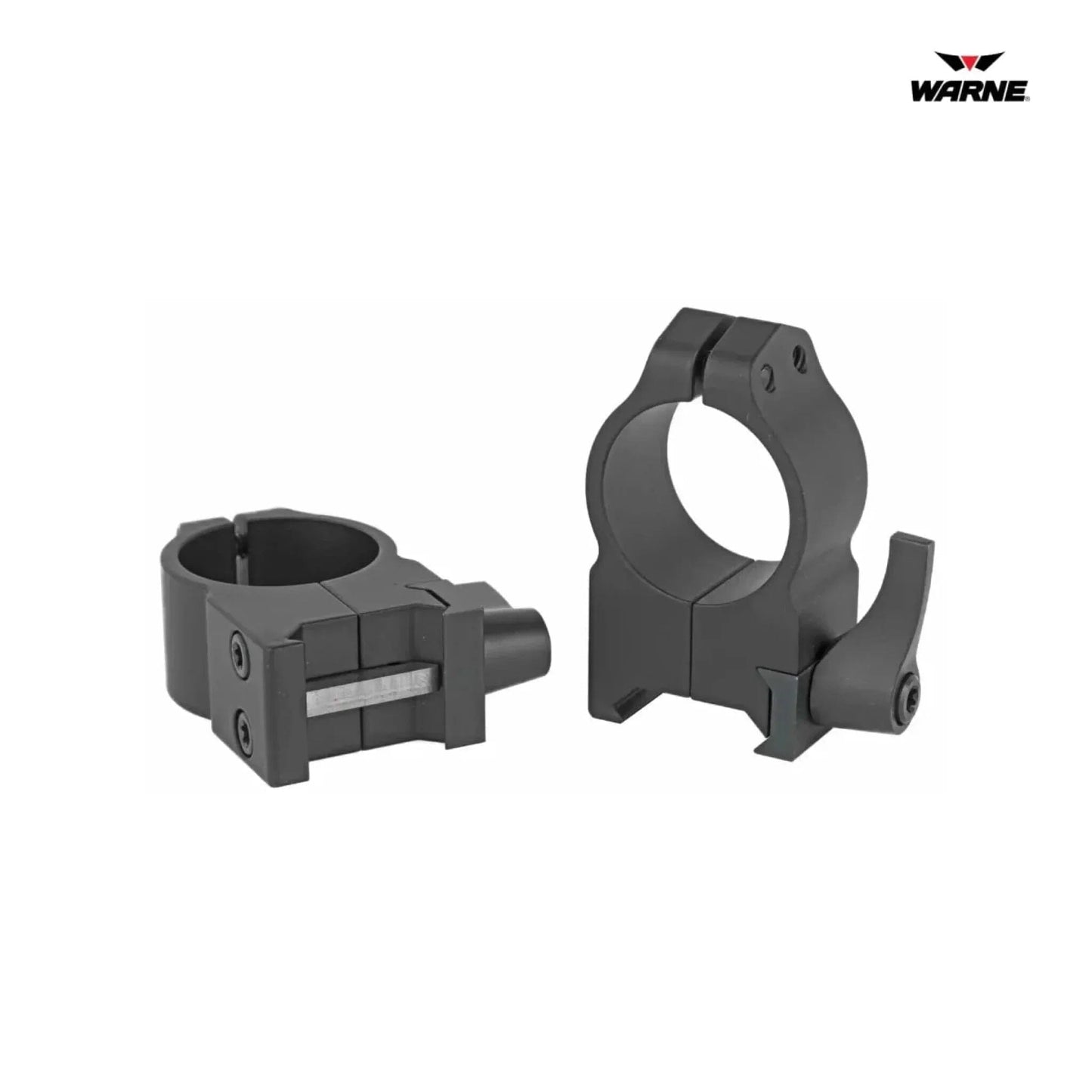 Warne Maxima Quick-Detach Scope Rings - 1″ Tube - High Height Rifle Scope Rings Warne
