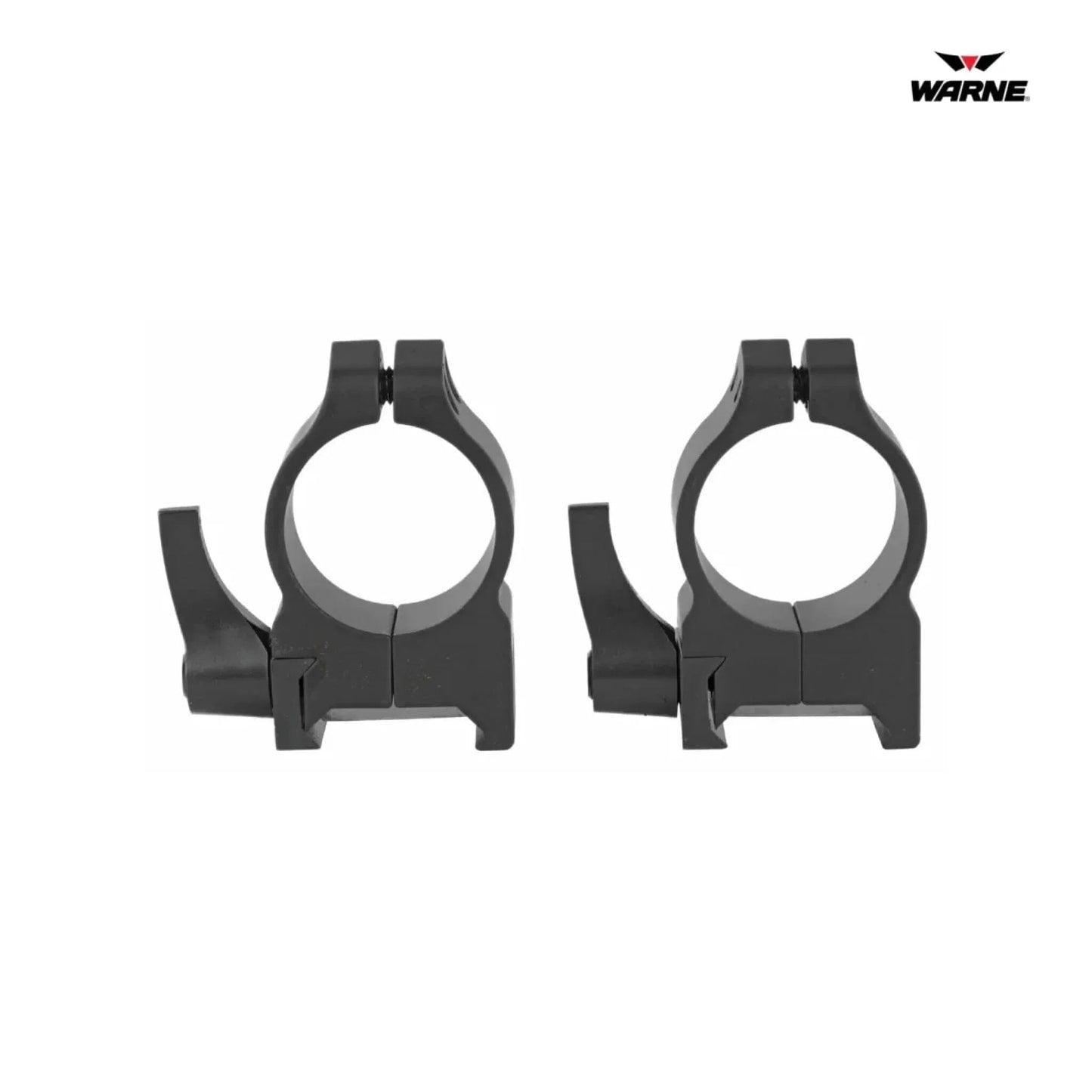 Warne Maxima Quick-Detach Scope Rings - 1″ Tube - Medium Height Rifle Scope Rings Warne