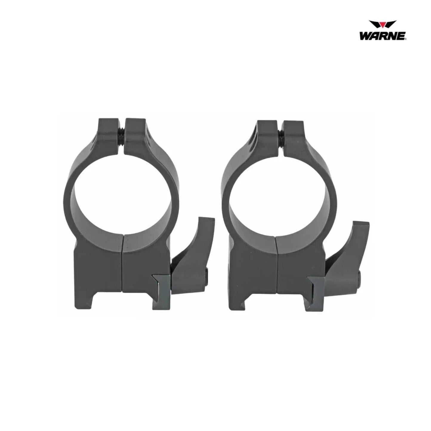 Warne Maxima Quick-Detach Scope Rings - 30mm Tube - High Height Rifle Scope Rings Warne