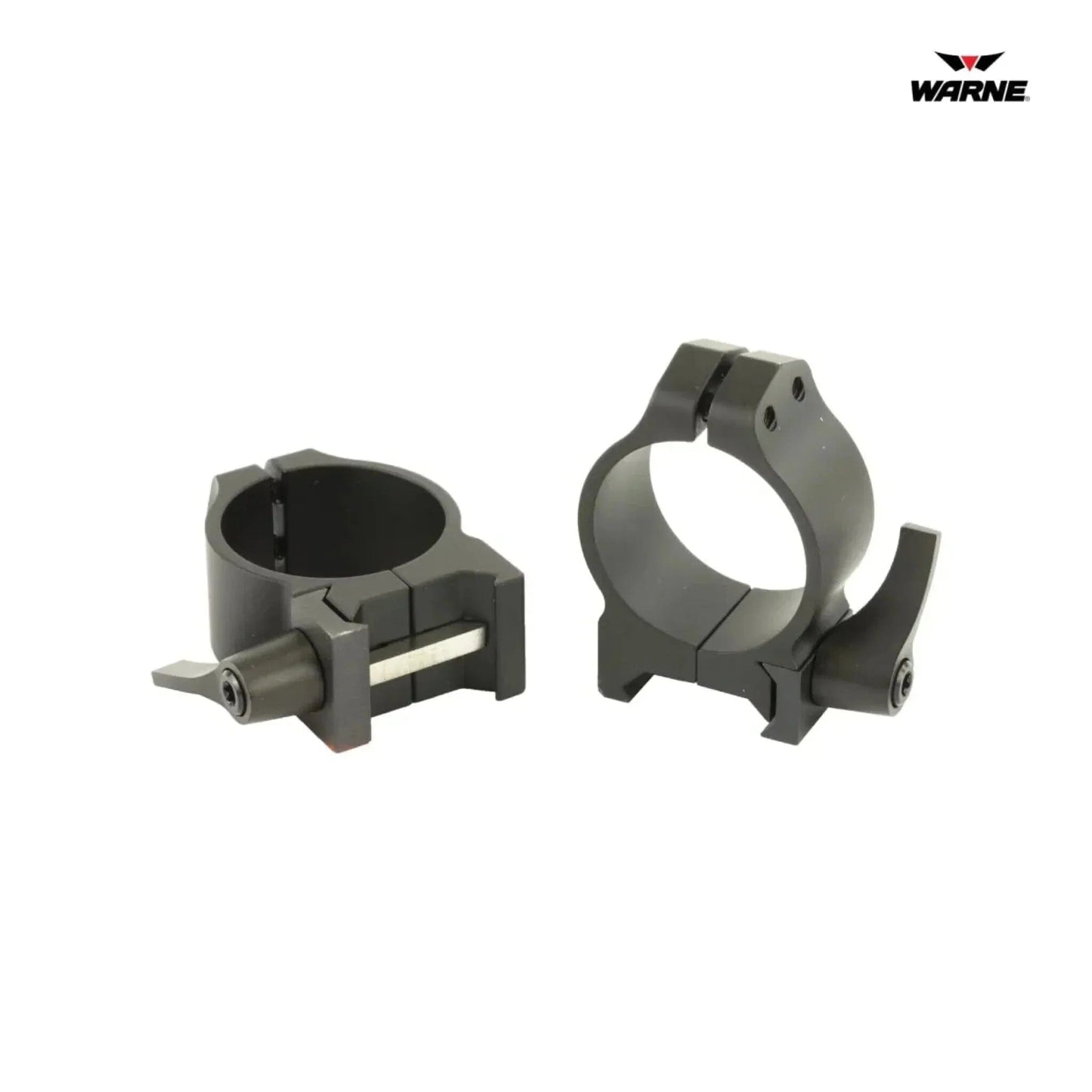 Warne Maxima Quick-Detach Scope Rings - 30mm Tube - Low Height Rifle Scope Rings Warne