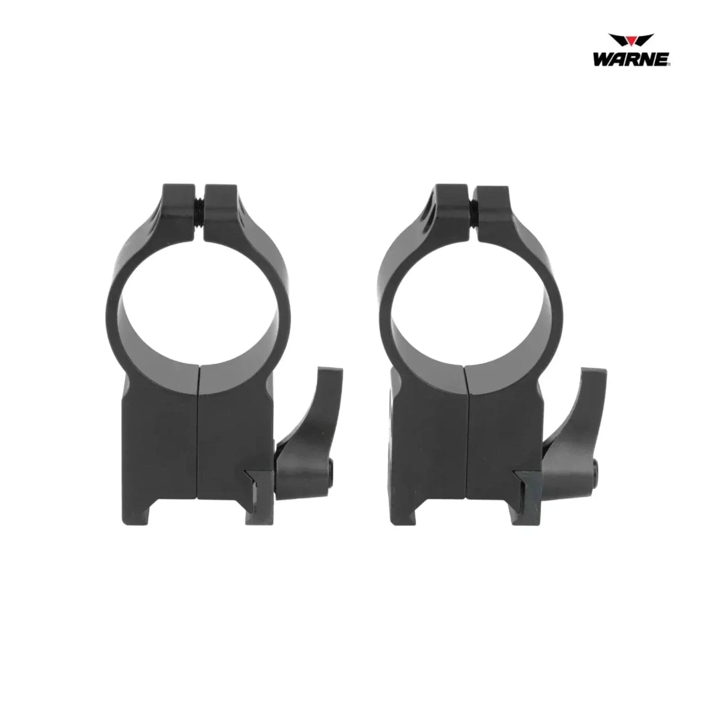 Warne Maxima Quick-Detach Scope Rings - 30mm Tube - Ultra-High Height Rifle Scope Rings Warne