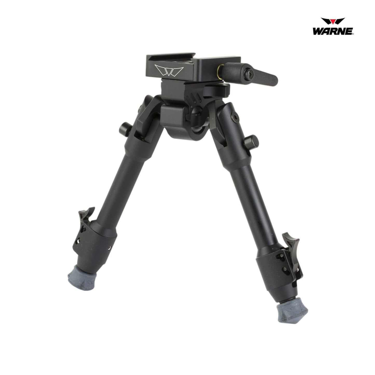 Warne Skyline Precision Bipod - Arca Rail Interface - Black Bipod Warne