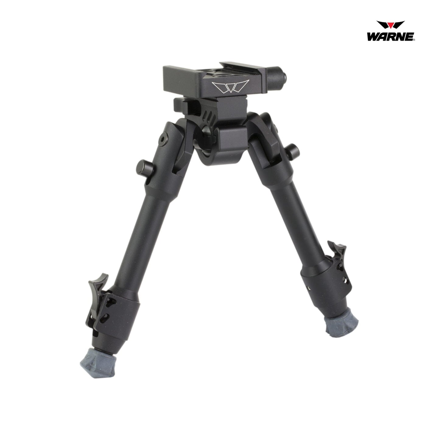 Warne Skyline Precision Bipod - Arca Rail Interface - Black Bipod Warne