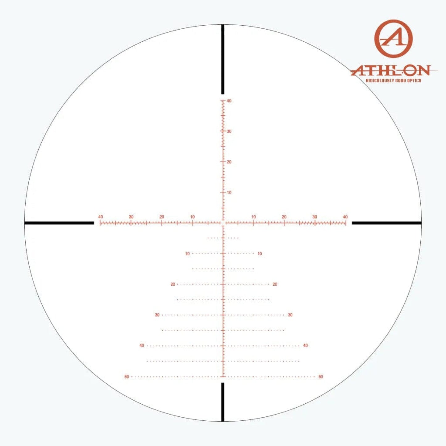Athlon ARGOS BTR GEN3 6-24x50 Rifle Scope APLR11 FFP IR MOA Reticle Rifle Scope Athlon Optics 