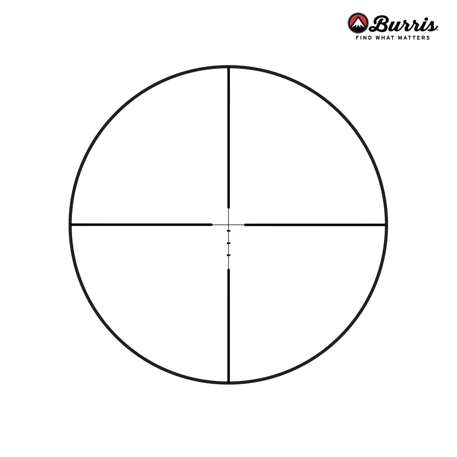 Burris Handgun Scope 2-7×32 - Ballistic Plex Reticle - Black Handgun Scope Burris 