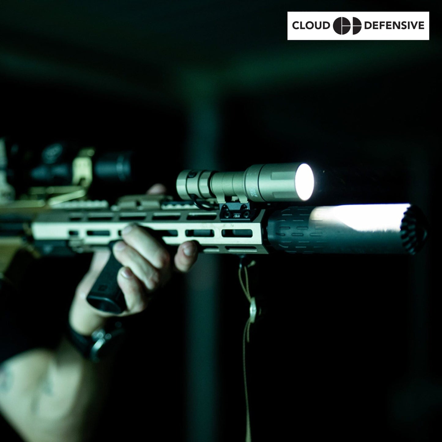 Cloud Defensive REIN Micro WeaponLight - Black Weapon Light Cloud Defensive 
