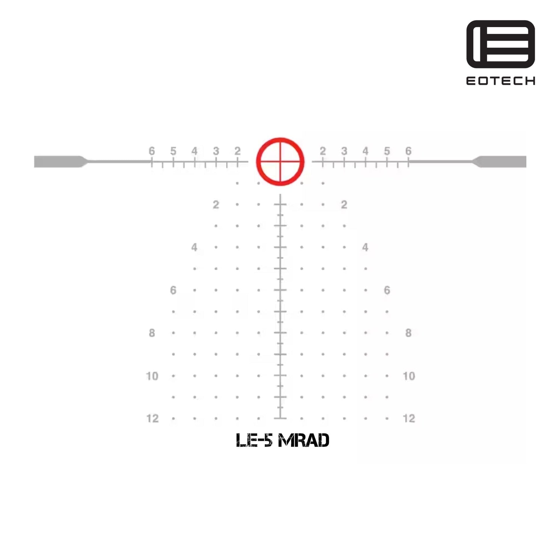 EOTech Vudu 1-10x28 FFP Rifle Scope LE-5 MRAD Reticle Rifle Scope EOTech 