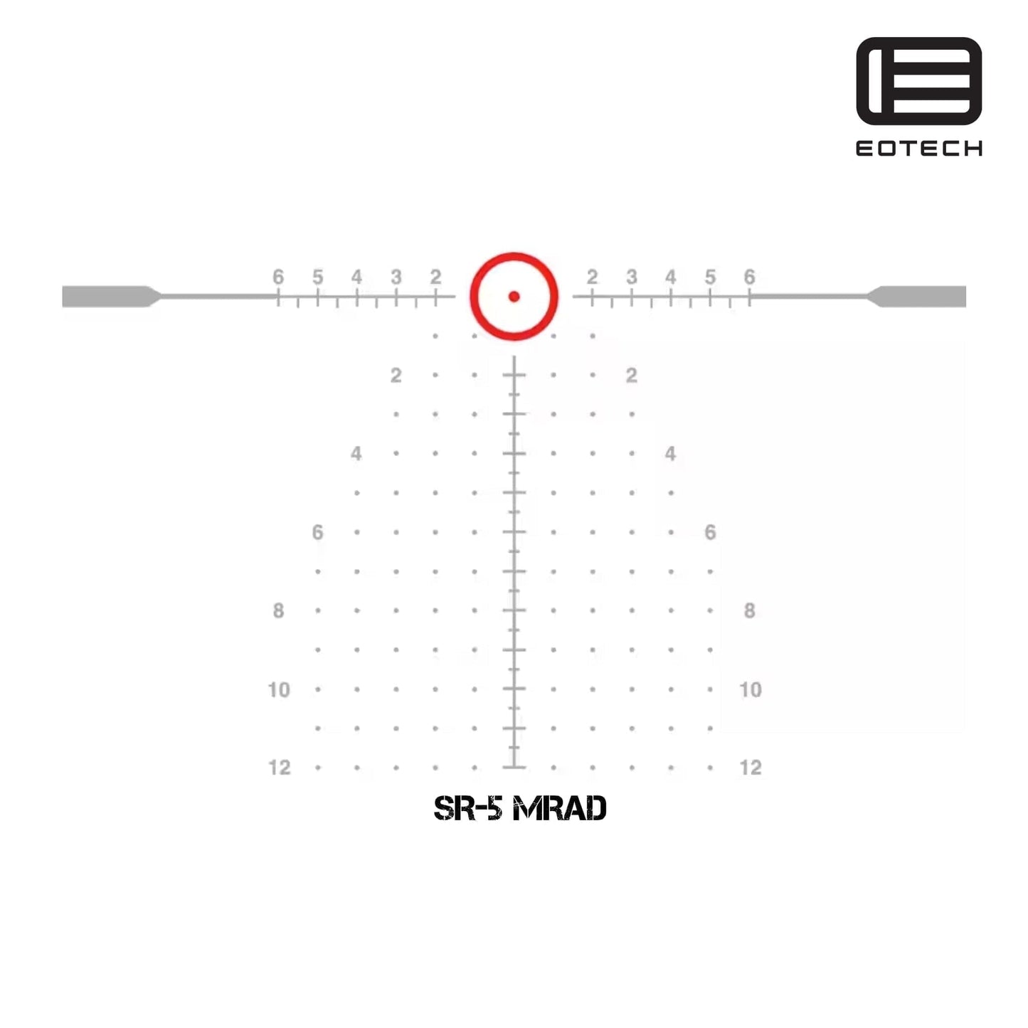 EOTech Vudu 1-10x28 FFP Rifle Scope SR-5 MRAD Reticle Rifle Scope EOTech 