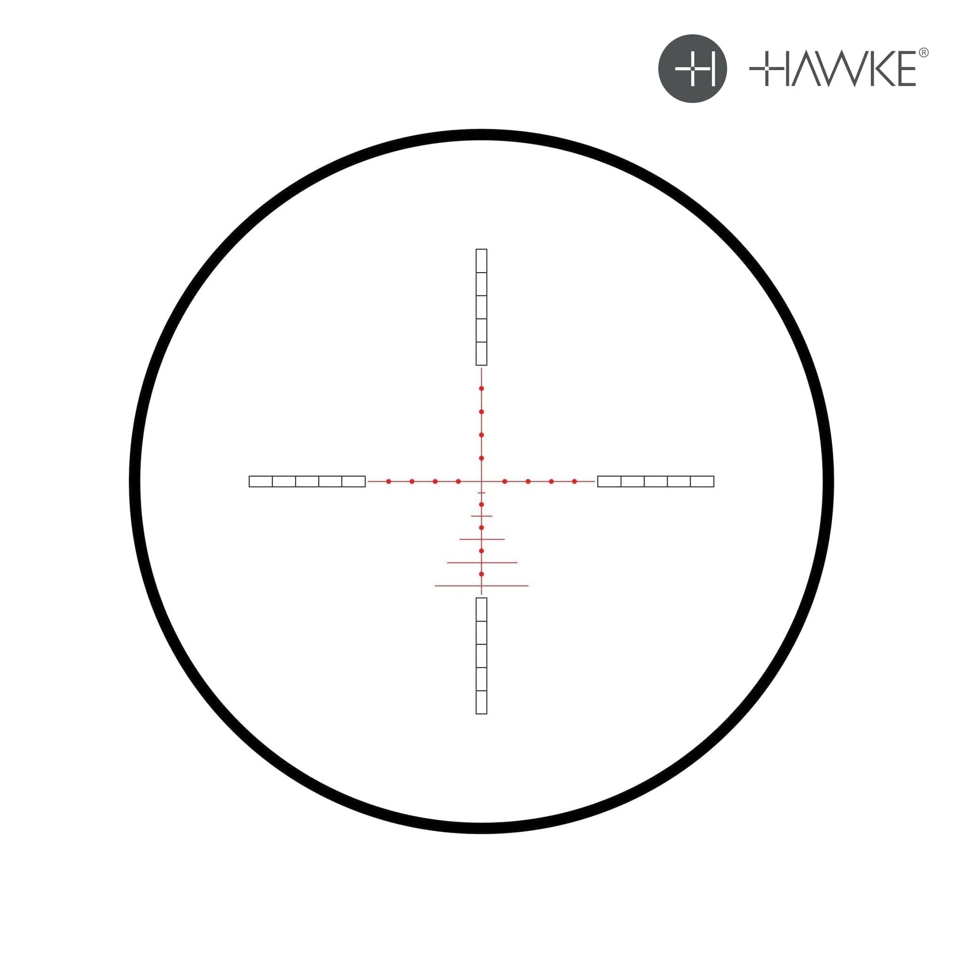 Hawke AIRMAX 30 FFP SF 6-24x50 Rifle Scope AMX Reticle Rifle Scope Hawke Sport Optics 