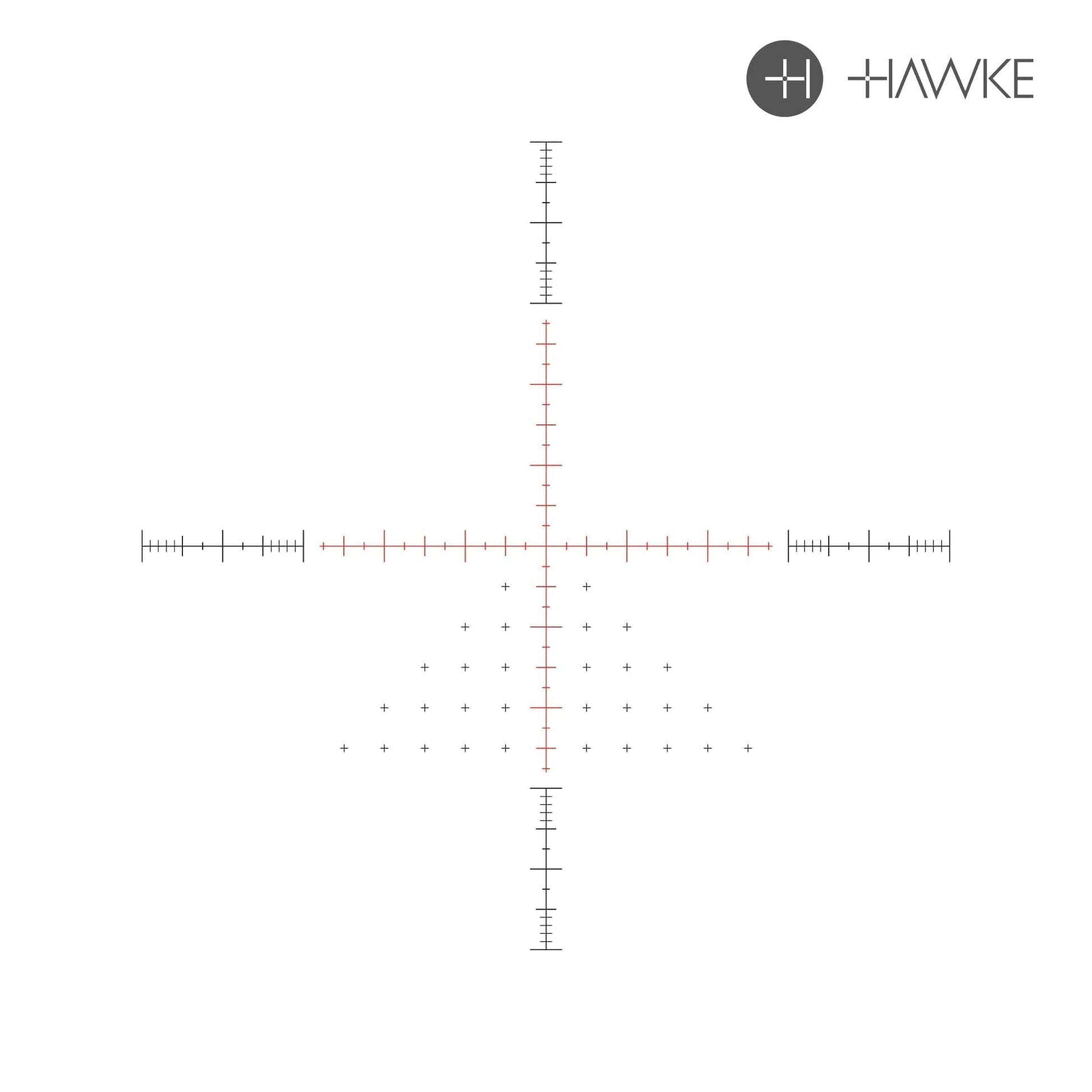 Hawke SIDEWINDER 30 SF 6.5-20x44 Rifle Scope 20x Half Mil Reticle Rifle Scope Hawke Sport Optics 