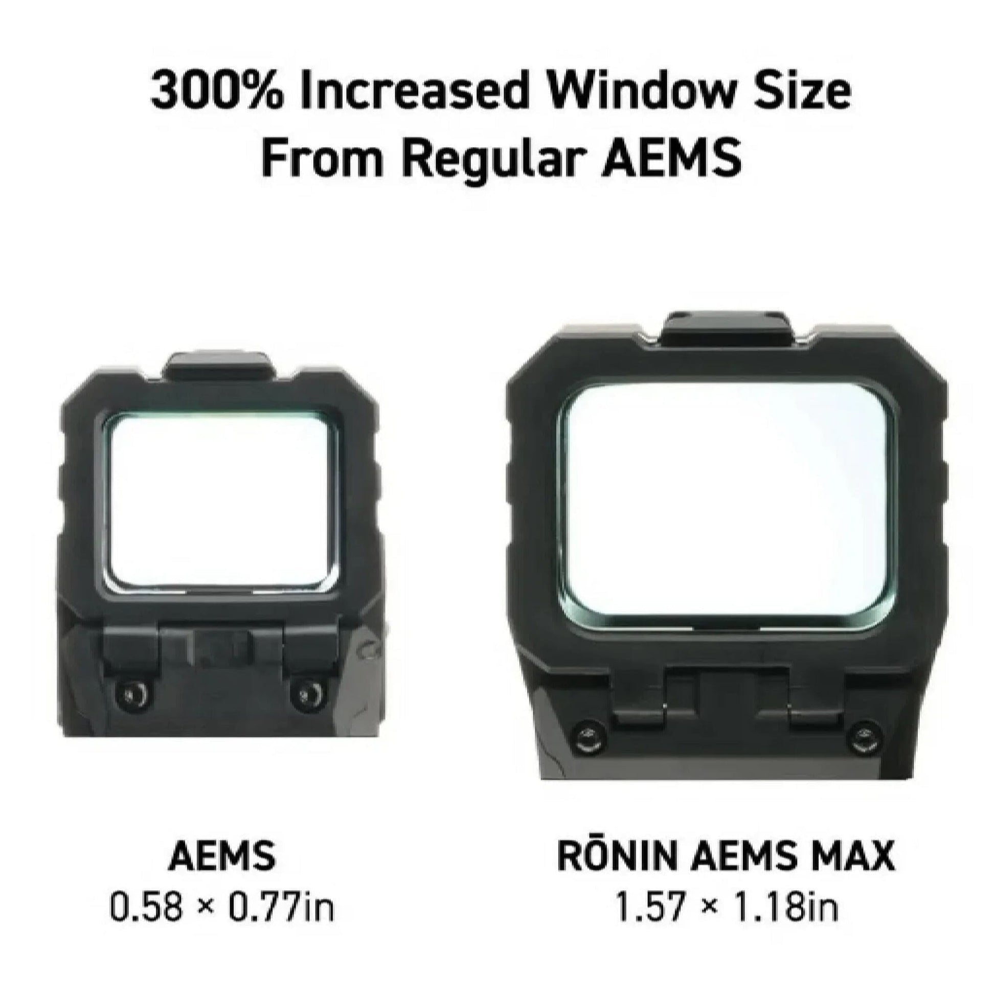 Holosun RONIN AEMS MAX Green Dot Sight - MRS Reticle Green Dot Sight Holosun 