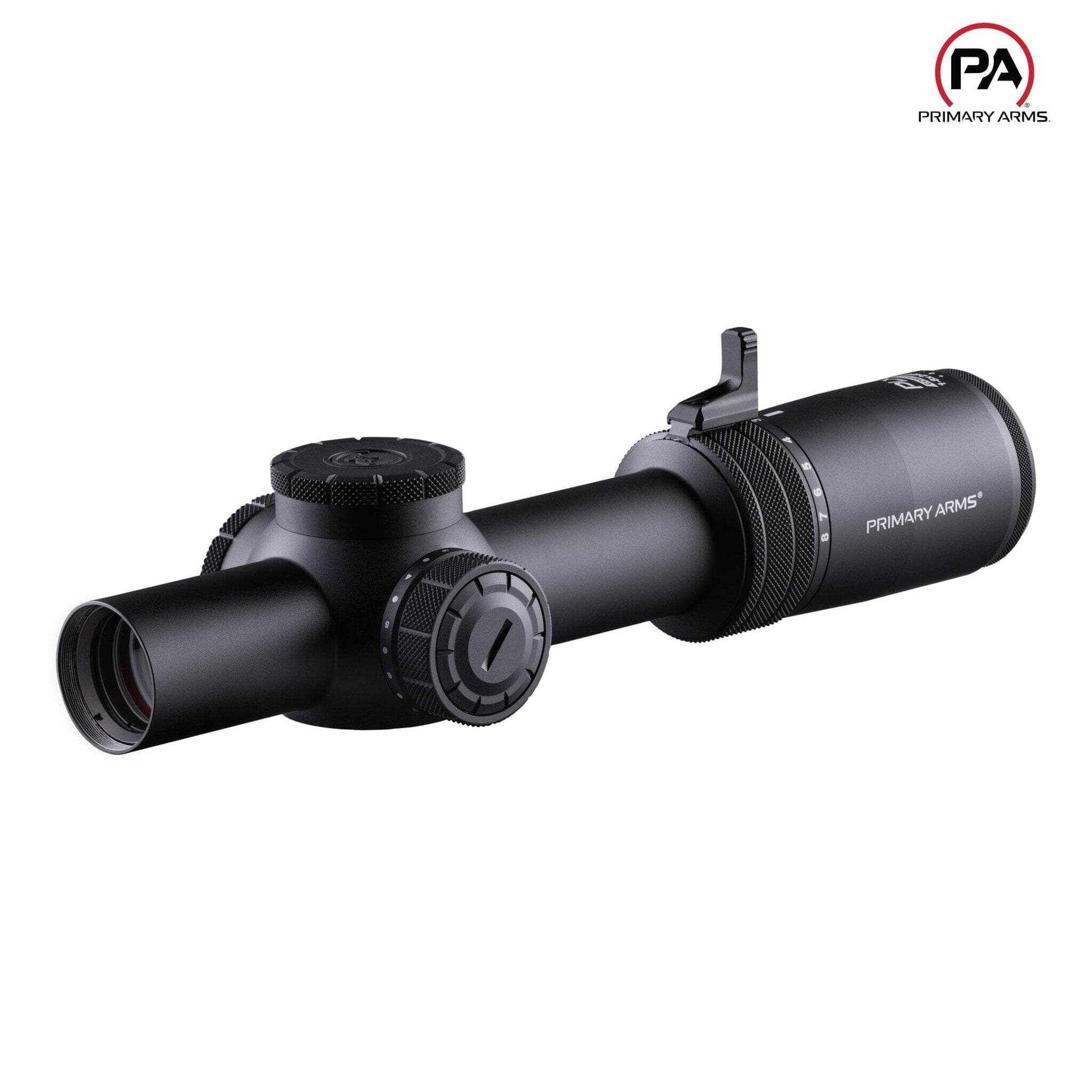 Primary Arms Compact PLxC 1-8x24 FFP Riflescope - ACSS Raptor M8 Meter Reticle - Black Rifle Scope Primary Arms 