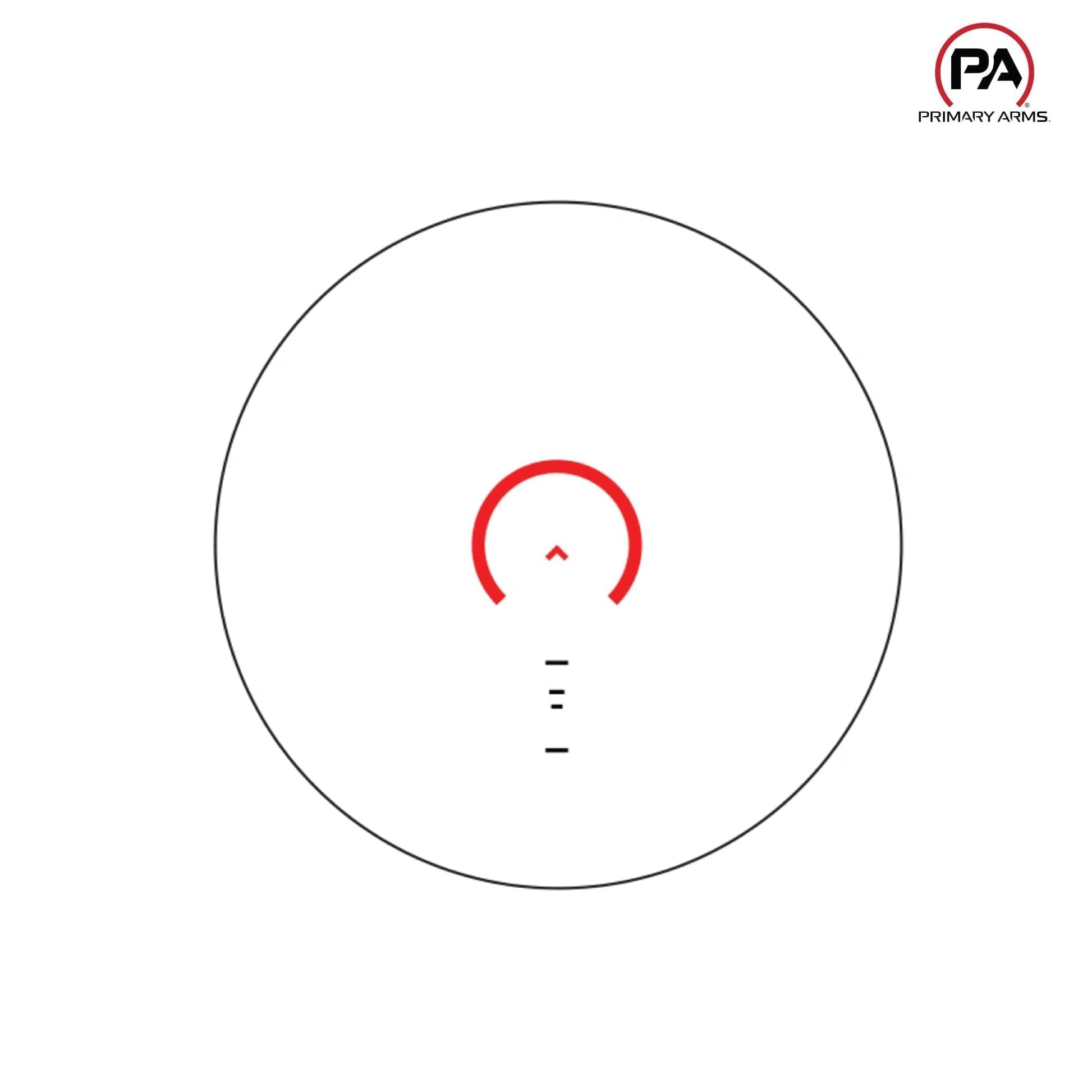 Primary Arms GLx 1x MicroPrism Scope - Red ACSS Cyclops Reticle - Black Prism Scope Primary Arms 
