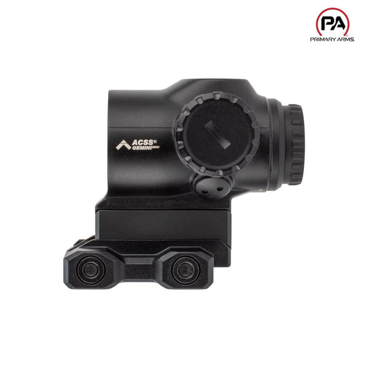 Primary Arms SLx 1× MicroPrism Scope - Green ACSS Gemini 9mm Reticle Prism Scope Primary Arms 