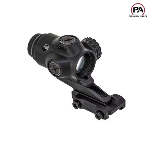 Primary Arms SLx 3x MicroPrism Scope - Red ACSS Raptor 5.56/.308 Meter Reticle - Black Prism Scope Primary Arms 