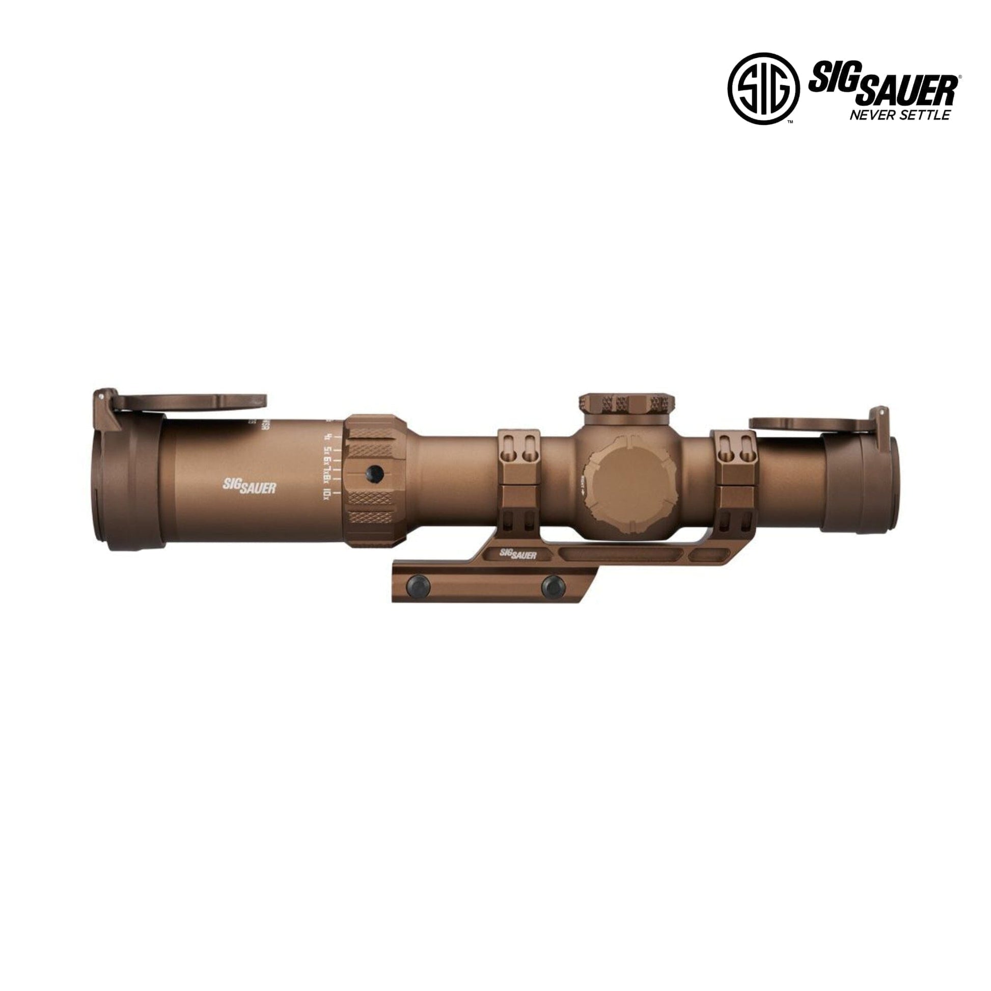 SIG Sauer TANGO-MSR 1-10x26 FFP Riflescope - MSR BDC10 Reticle - Coyote Tan Rifle Scope SIG Sauer 